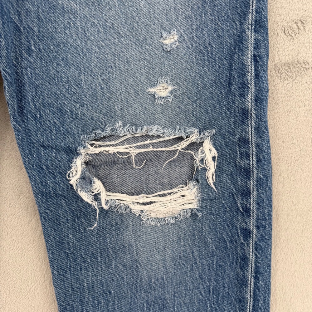 Levis Premium Ribcage Straight Ankle Jeans High Rise‎ Womens Size W 28 L 27 - Picture 8 of 16